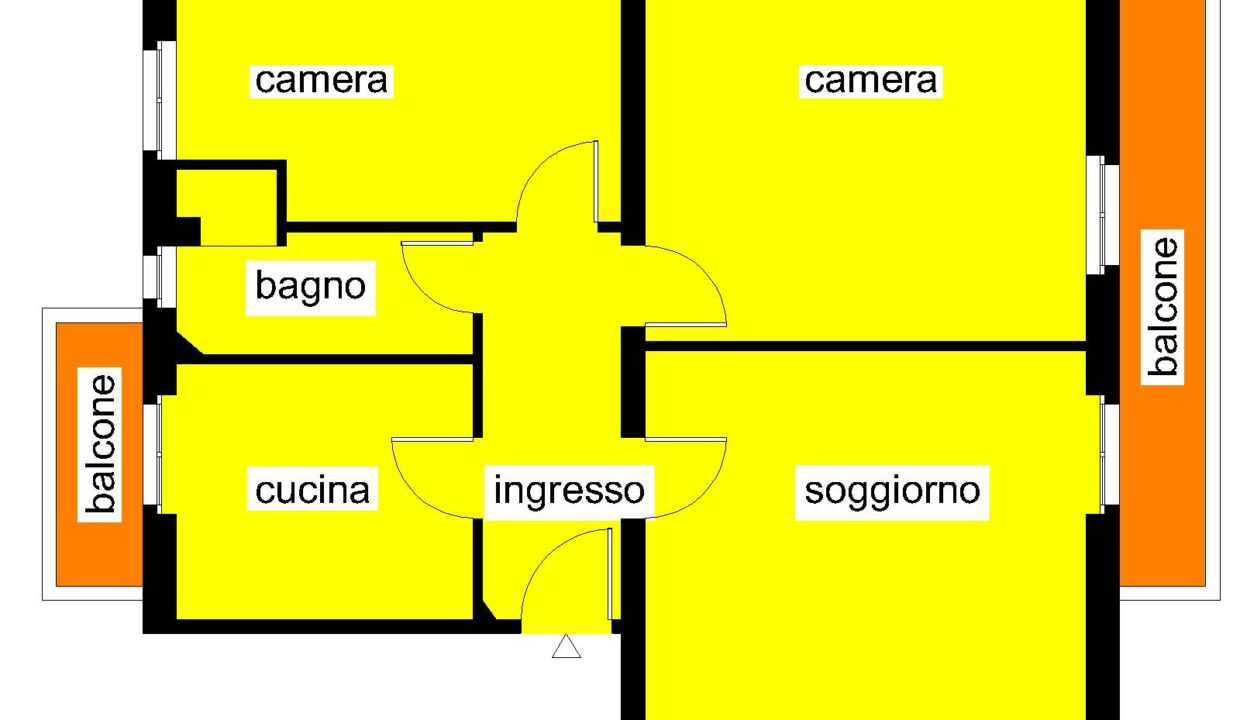 piantina per cartellone